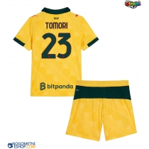 Otroški Nogometni dresi AC Milan Fikayo Tomori #23 Tretji 2025-26 Kratek Rokav (+ Kratke hlače)